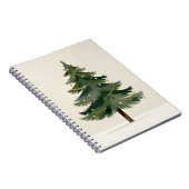Carnet Minimalist Holiday Pine Notebook (Côté Droit)