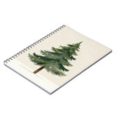 Carnet Minimalist Holiday Pine Notebook (Côté gauche)