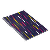 Carnet Minimalist Modern Stripes Spiral Notebook (Côté Droit)