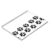 Carnet Minimalist Paw Print Notebook - Organizing with Pe (Côté gauche)