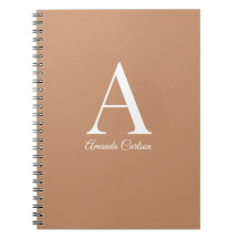 Minimalist Spiral Notebook