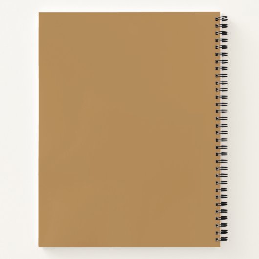Carnet Minimalist Spiral Notebook – “Essentials” (Dos)