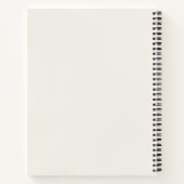 Carnet Minimaliste Pages Pleines de Sens  (Dos)