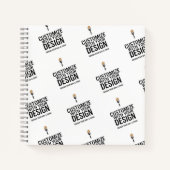 Carnet Minimaliste Personnalisé Personnalisé (Devant)