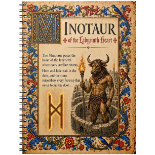 Carnet Minotaure, Art de Bestiaire Médiéval