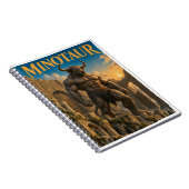 Carnet Minotaure, Monstre de Fantasy Gothique (Côté Droit)