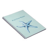 Carnet Mint Find Your Happy Blue Starfish (Côté Droit)