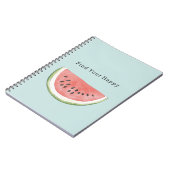 Carnet Mint Trouve Votre Pastèque Bonheur (Côté gauche)