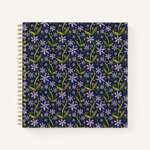 Carnet Minuit Marguerites Aquarelles Danseuses