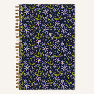 Carnet Minuit Marguerites Aquarelles Danseuses