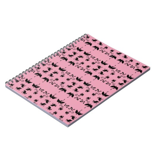 Carnet minuscules dragons roses (Côté gauche)