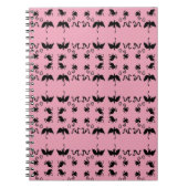 Carnet minuscules dragons roses (Devant)