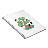 Carnet Minuscules Ninjas dans l'arbre de Bonsai (Côté Droit)