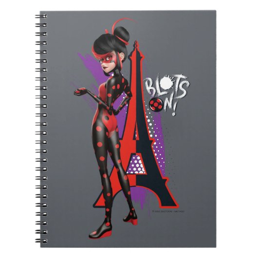 Carnet Miraculeux Shadybug Re-verse Blots On! (Devant)