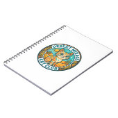 Carnet Mirage du désert Chat Idée cadeau pour maman de ch (Côté gauche)