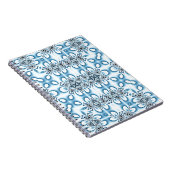 Carnet Miroirs Abstraits bleus (Côté Droit)