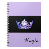 Carnet Miss America Lavender Crown Carnet- Nom personnali (Devant)