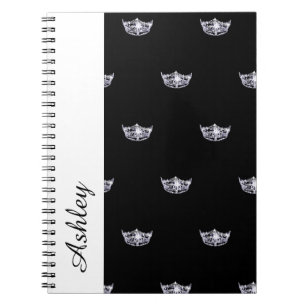 Carnet Miss America Style Carnet-Couronne & Nom personnal