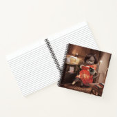 Carnet Miss Meow - Heure Vintage de lecture de chats (Intérieur)