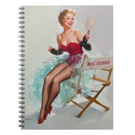 Carnet Miss Sylvania Pin-Up Girl (Devant)