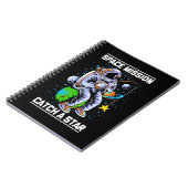 Carnet Mission spatiale astronaute Attraper une étoile (Côté gauche)