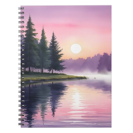Carnet Mist Lakeside (Devant)