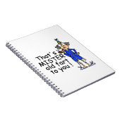 Carnet Mister Old Fart Humour d'anniversaire (Côté Droit)