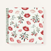 Carnet Mistletoe Kisses (Devant)