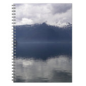 Carnet Misty Alaskan Sea dans les tons bleu (Devant)