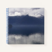 Carnet Misty Alaskan Sea dans les tons bleu (Devant)