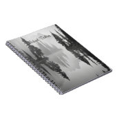 Carnet Misty Morning Réflexions : Lakeside Art (Côté Droit)