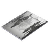 Carnet Misty Morning Réflexions : Lakeside Art (Côté gauche)