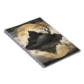 Carnet Misty Mountain Black & Gold (Côté Droit)