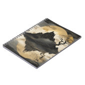 Carnet Misty Mountain Black & Gold (Côté gauche)