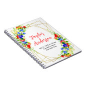 Carnet Mixed Berries Baby Birth Stats (Côté Droit)