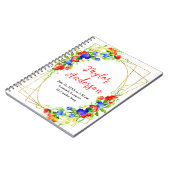 Carnet Mixed Berries Baby Birth Stats (Côté gauche)