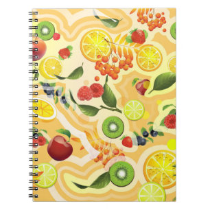 Carnet Mixed Fruits 6