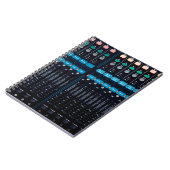 Carnet mixeur audio Studio, équipement technologique pour (Côté gauche)