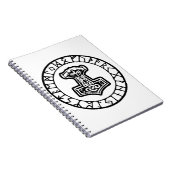 Carnet Mjölnir Thor’s Hammer 0033 #USAPatriotGraphics © (Côté Droit)