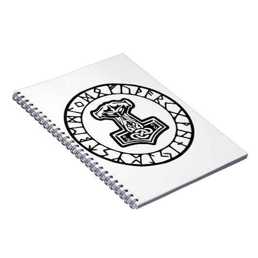 Carnet Mjölnir Thor’s Hammer 0033 #USAPatriotGraphics © (Côté Droit)