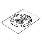 Carnet Mjölnir Thor’s Hammer 0033 #USAPatriotGraphics © (Côté gauche)