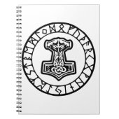 Carnet Mjölnir Thor’s Hammer 0033 #USAPatriotGraphics © (Devant)