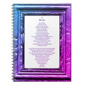 Carnet Mlle (Devant)