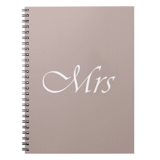 Carnet Mme (Devant)