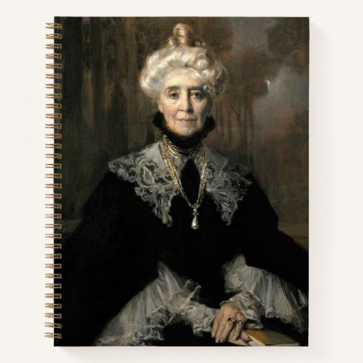 Carnet Mme Adeline M. Noble (Devant)