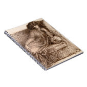 Carnet Mme Jane Morris Reclining sur un sofa (Côté Droit)