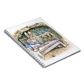 Carnet Mme Rabbit, Flopsy Mopsy et Cottontail (Côté Droit)