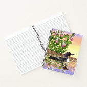 Carnet MN State Bird Flower Loon Lady Slipper (Intérieur)