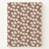 Carnet Mocha Mousse - Fleur de coton (Dos)