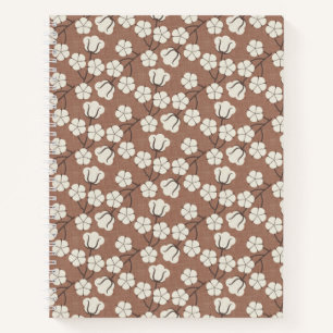 Carnet Mocha Mousse - Fleur de coton